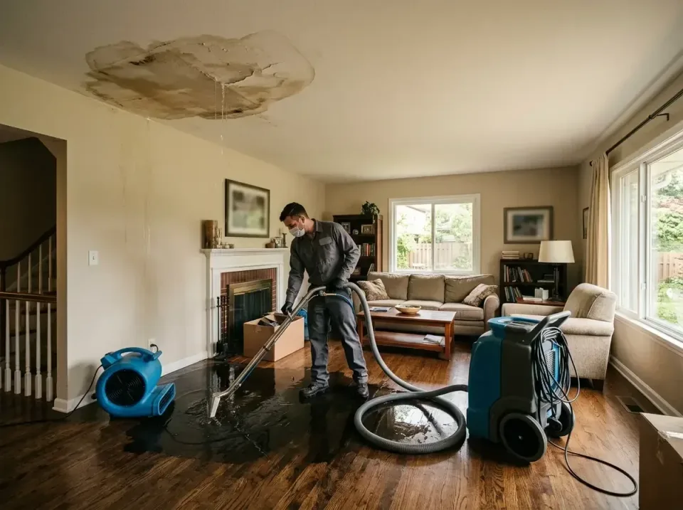 attic-pipe-burst-ceiling-drip-008 — frequently asked questions, Water Damage Restoration & Carpet Care in Kimberling City, MO